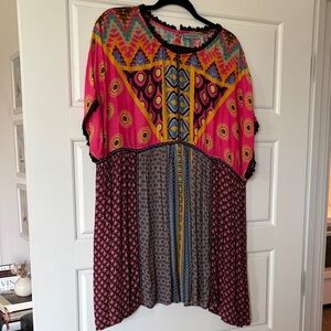 Colorful Geometric Women's Top